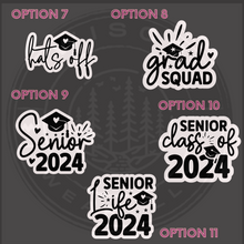 Load image into Gallery viewer, Class of 2024 Graduation Stickers
