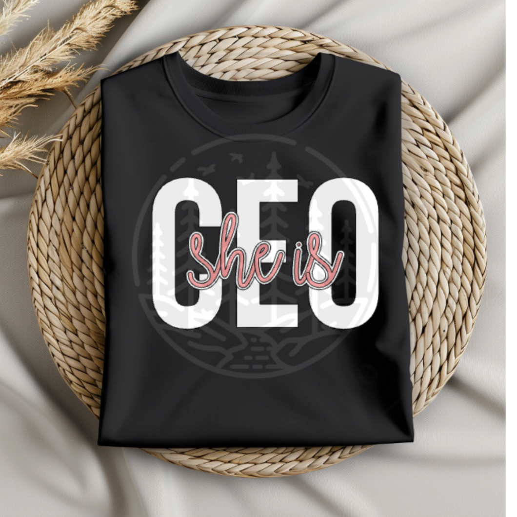 She is CEO