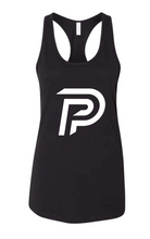 Load image into Gallery viewer, Prime Black Tank Top - White Logo
