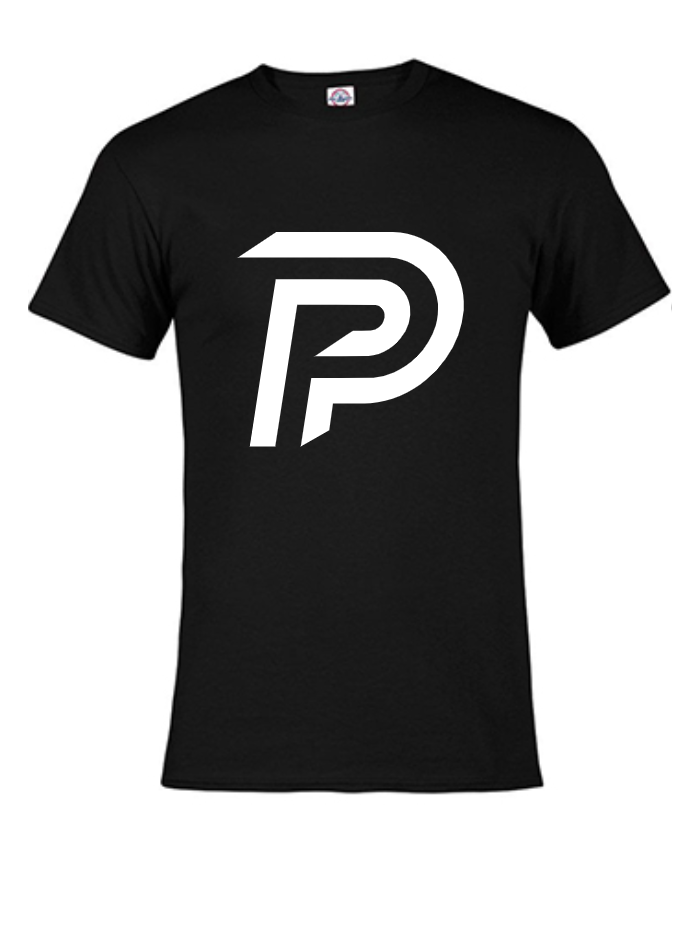 Prime Black T-shirt - White Logo